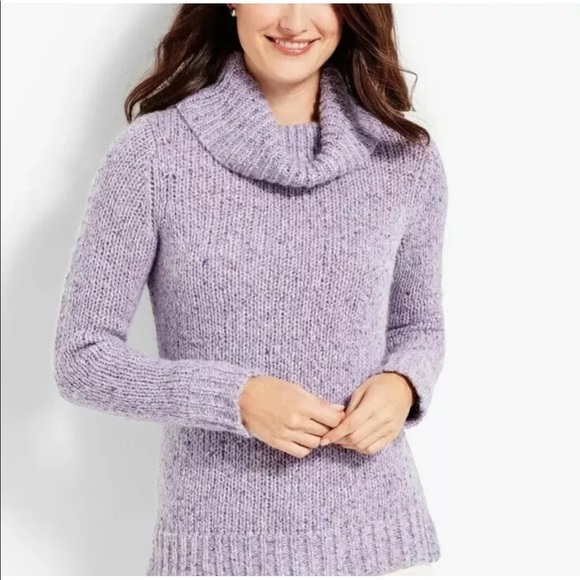 Talbots Sweaters - Talbots Silk Wool Mohair Blend Turtleneck Sweater